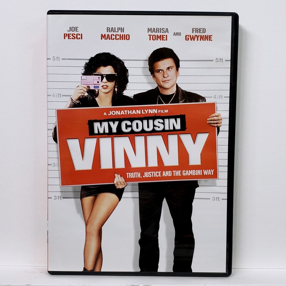 My‎ Cousin Vinny DVD Joe Pesci Marisa Tomei Widescreen Comedy Oscar Winner Film